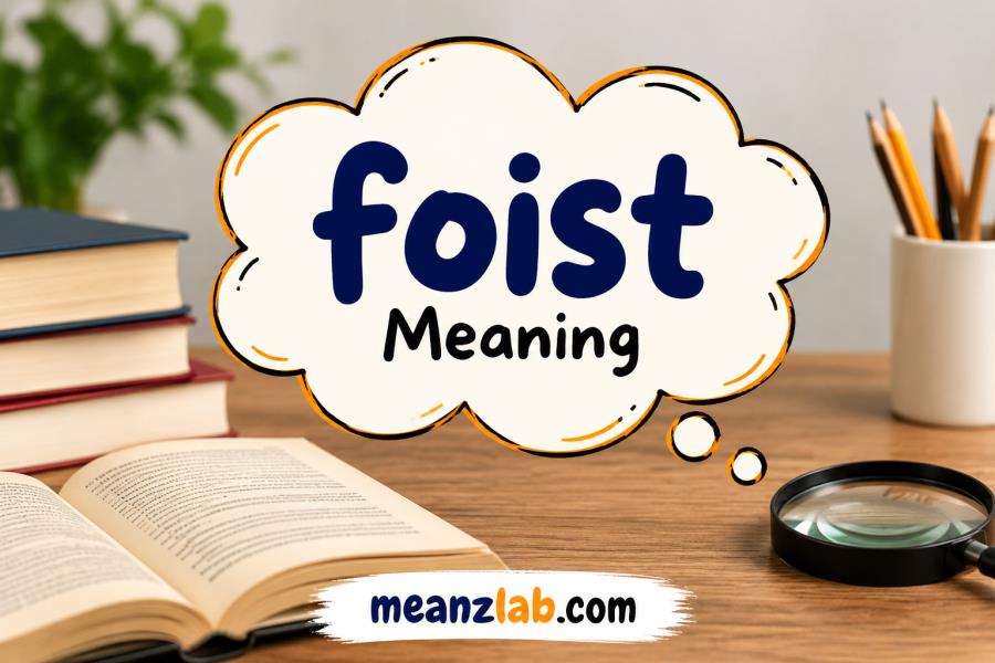 foist meaning