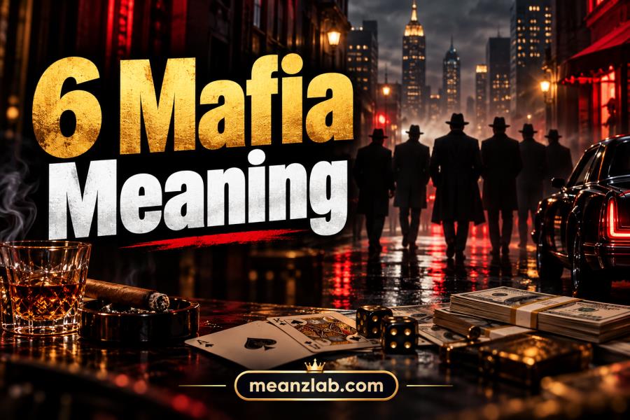 6 Mafia Meaning