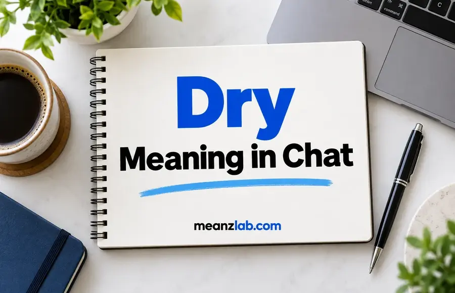 Dry Meaning in Chat