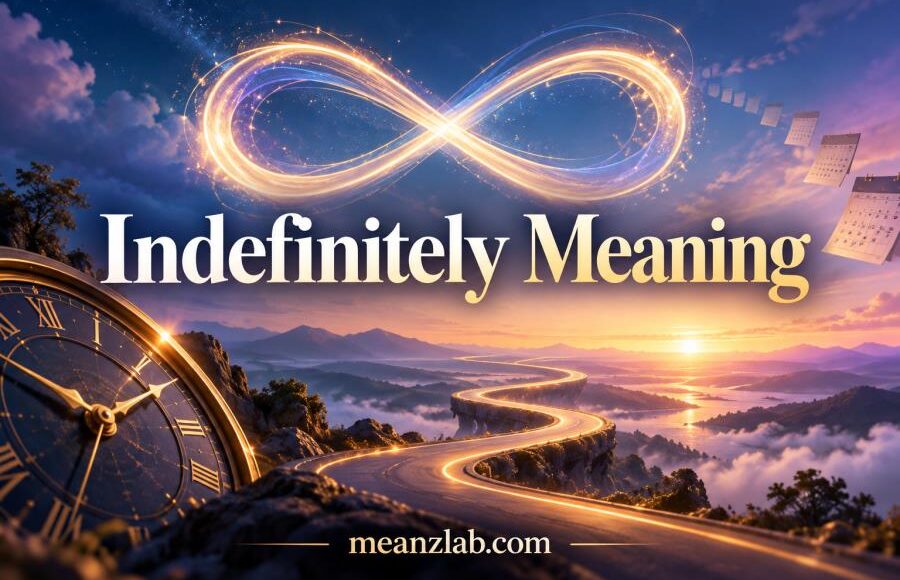Indefinitely Meaning