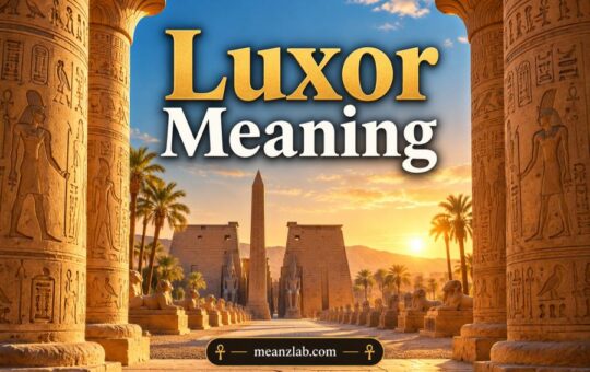 Luxor Meaning