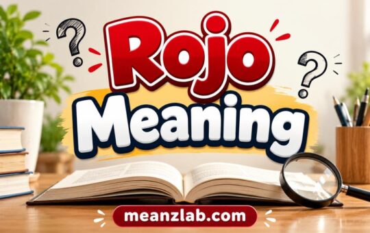 Rojo Meaning