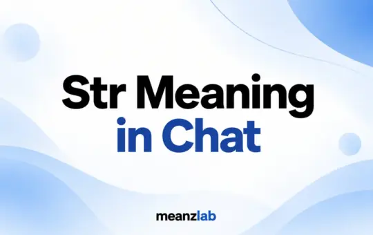 Str Meaning in Chat
